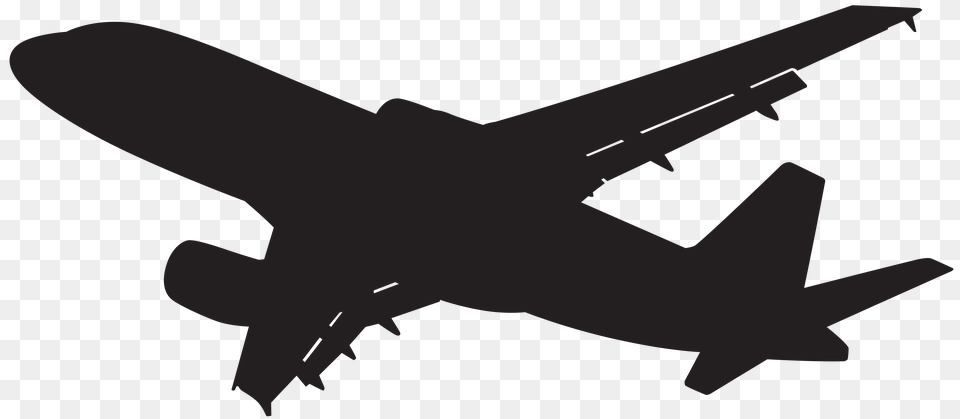 Airplane Clip Art Group, Silhouette Png
