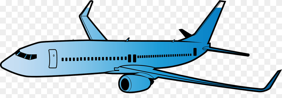 Airplane Clipart, Aircraft, Airliner, Transportation, Vehicle Free Png Download