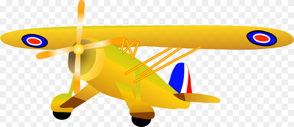 Airplane Clipart, Aircraft, Transportation, Vehicle, Biplane Free Transparent Png