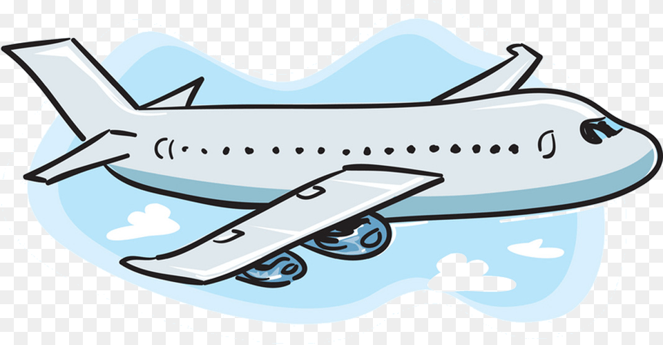 Airplane Clipart No Background Images Transparent Avion Clipart, Aircraft, Airliner, Transportation, Vehicle Png Image