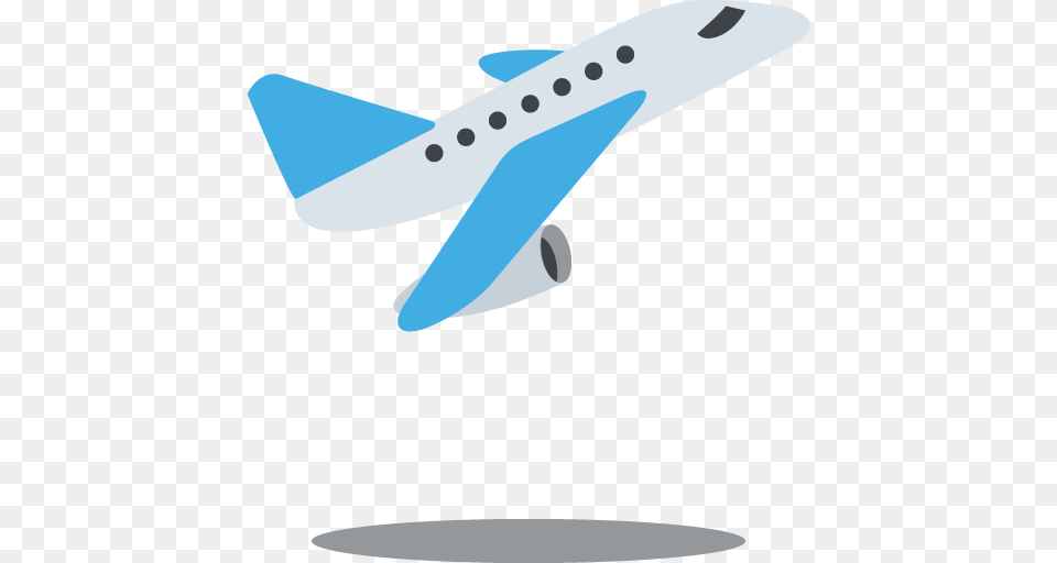 Airplane Departure Emoji For Facebook Email Sms Id, Aircraft, Transportation, Vehicle, Airliner Free Png