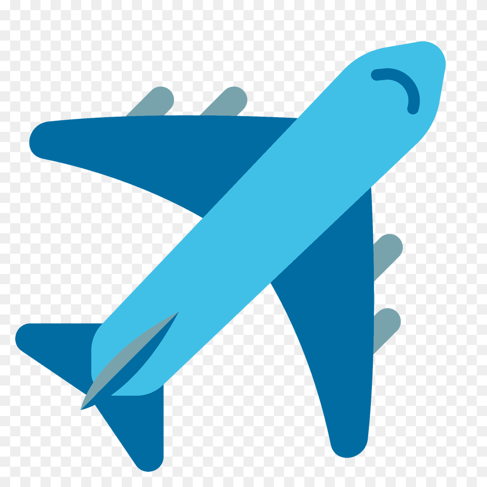 Airplane Emoji Clipart, Aircraft, Airliner, Vehicle, Transportation Png