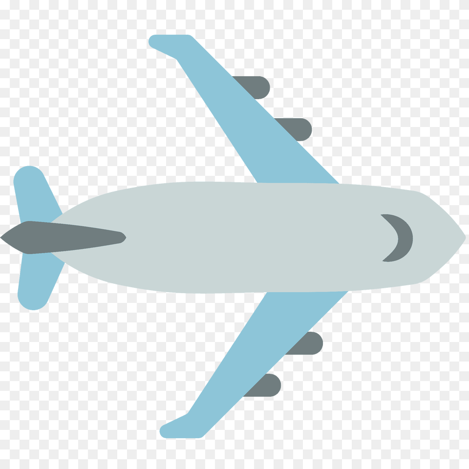 Airplane Emoji Clipart, Aircraft, Airliner, Vehicle, Transportation Free Png