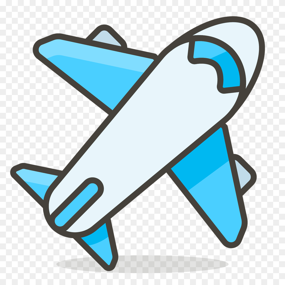 Airplane Emoji Clipart, Aircraft, Transportation, Vehicle, Dynamite Free Png