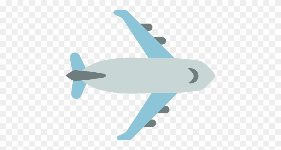 Airplane Emoji For Facebook Email Sms Id, Aircraft, Airliner, Vehicle, Transportation Png Image