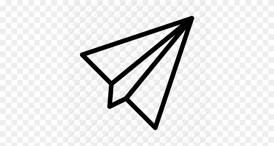 Airplane Feedback Flight Paper Plane Icon, Triangle Free Png