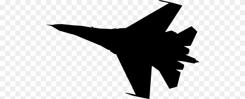 Airplane Fighter Silhouette Clip Art, Aircraft, Transportation, Vehicle, Jet Free Png