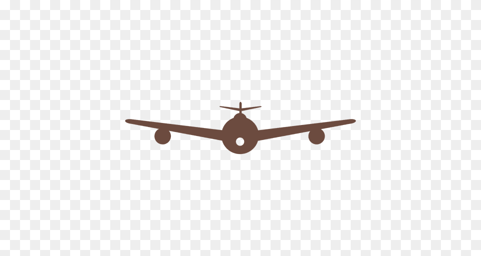 Airplane Flat Silhouette Icon, Aircraft, Transportation, Flying, Flight Free Transparent Png