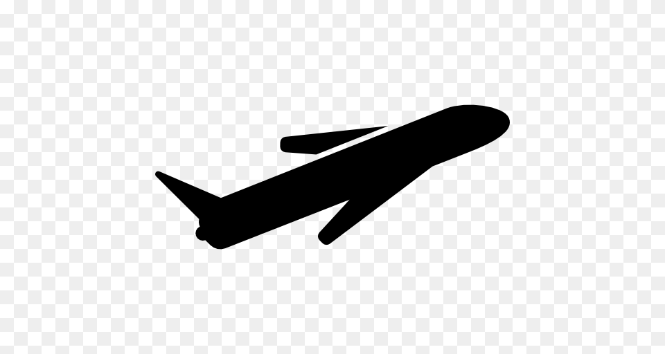 Airplane Flight Planes Flight Airplane Plane Silhouette, Ammunition, Missile, Weapon, Animal Free Transparent Png