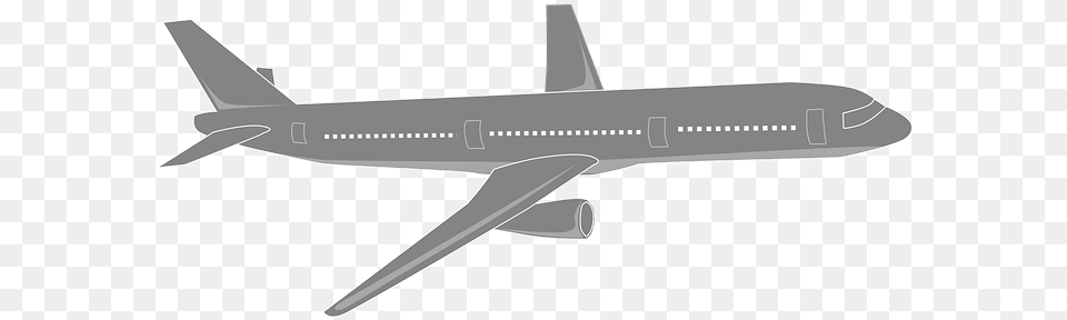 Airplane Flying Plane Aircraft Air Sustainability Of Airline Industry, Airliner, Vehicle, Transportation, Knife Png Image
