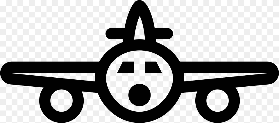 Airplane Icon Airplane Logo Icon, Gray Free Png