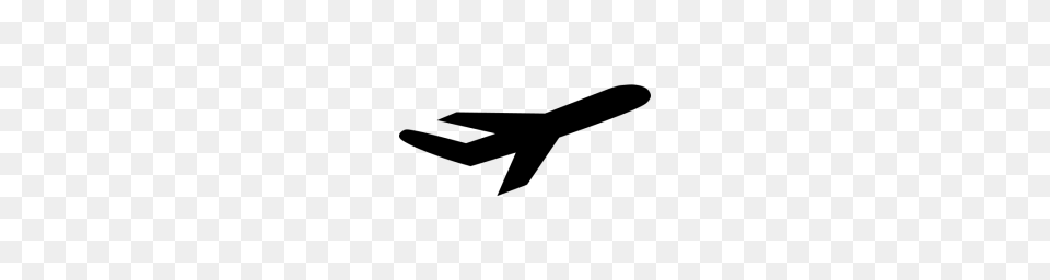 Airplane Icon Clipart Best, Gray Free Png