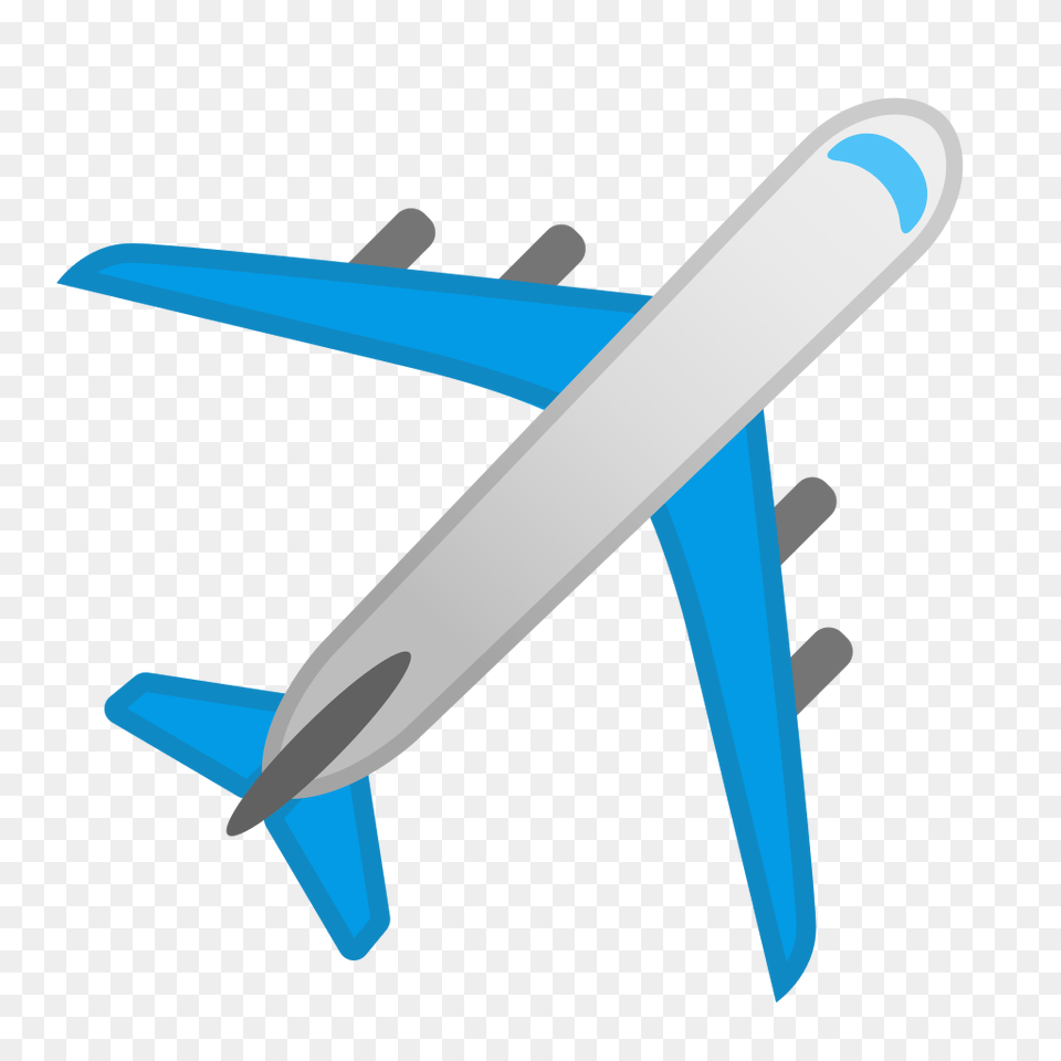 Airplane Icon Noto Emoji Travel Places Iconset Google, Aircraft, Airliner, Transportation, Vehicle Free Png Download