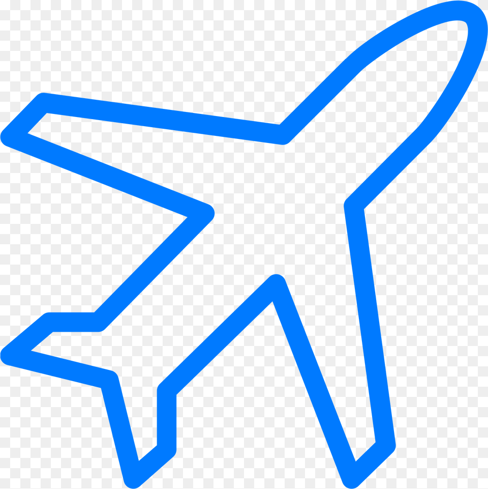 Airplane Icon Transparent Airport White Logo, Star Symbol, Symbol Free Png Download