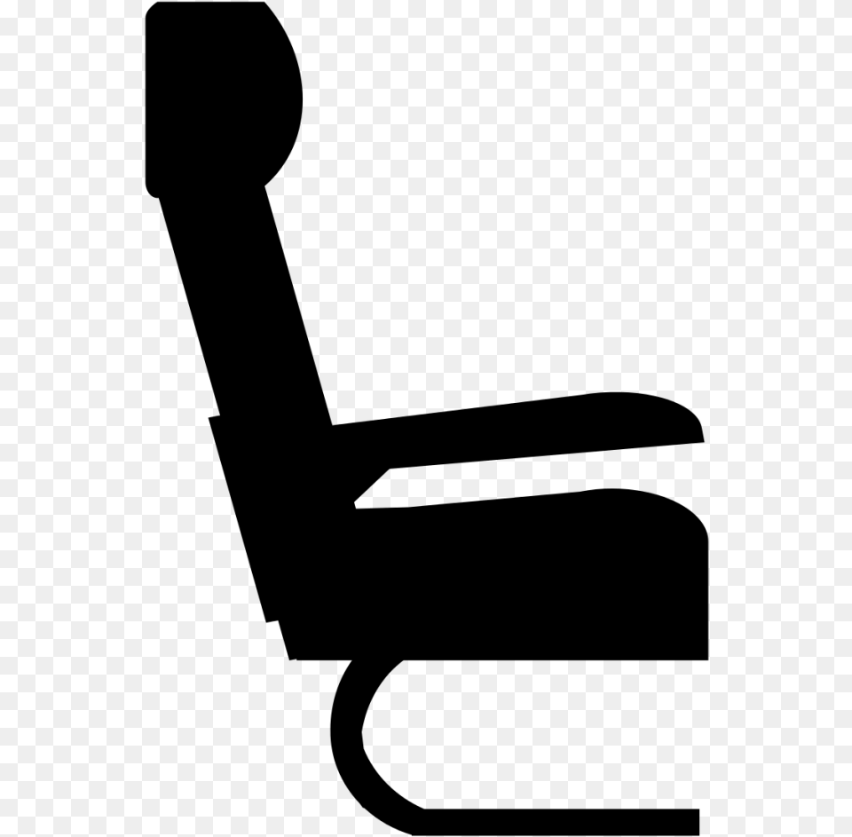 Airplane Icon Vector Airplane Seat Vector, Gray Free Transparent Png