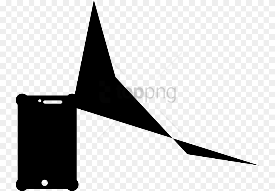 Airplane Image With Background Airplane, Stencil, Triangle, Appliance, Ceiling Fan Free Png Download