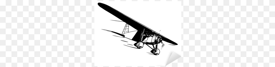 Airplane In Flight Wall Decal, Appliance, Ceiling Fan, Device, Electrical Device Free Transparent Png