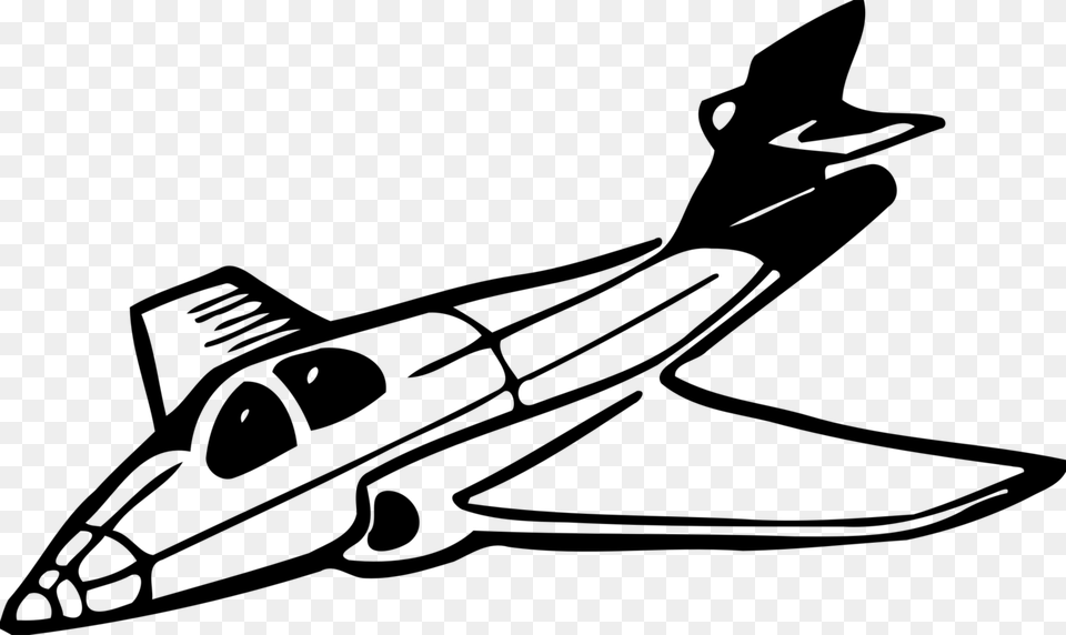 Airplane Jet Aircraft Fighter Aircraft Drawing Business Jet Gray Free Transparent Png