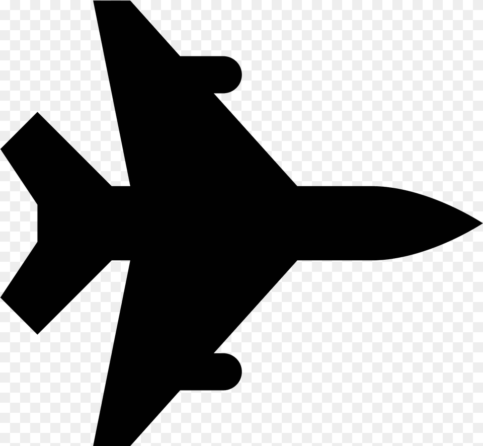 Airplane Jet Aircraft Fighter Aircraft Military Airplane Mode Iphone Icon, Gray Free Transparent Png