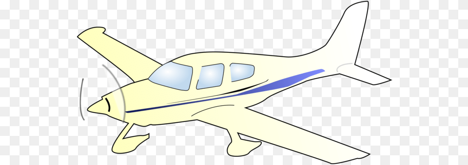 Airplane Light Aircraft Cartoon Drawing Aviation Cessna 172 Clipart, Jet, Transportation, Vehicle, Airliner Free Png Download