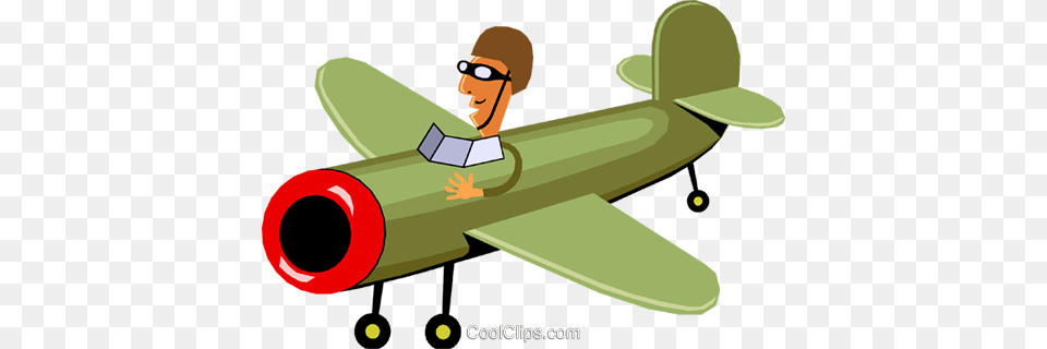 Airplane Royalty Vector Clip Art Illustration, Baby, Person, Aircraft, Transportation Free Png Download