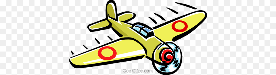 Airplane Royalty Vector Clip Art Illustration, Aircraft, Transportation, Vehicle, Machine Free Png