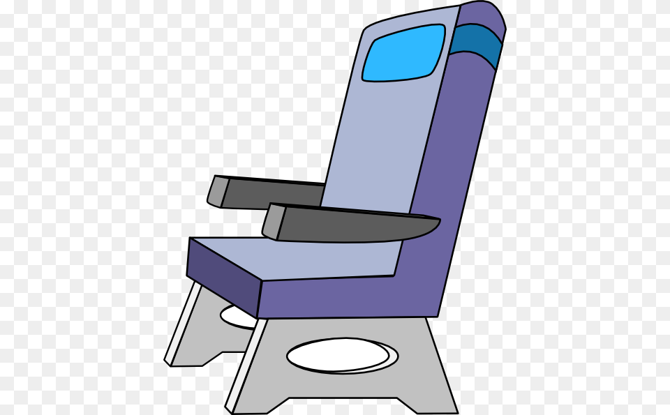 Airplane Seat Clip Arts Download, Furniture, Chair Png