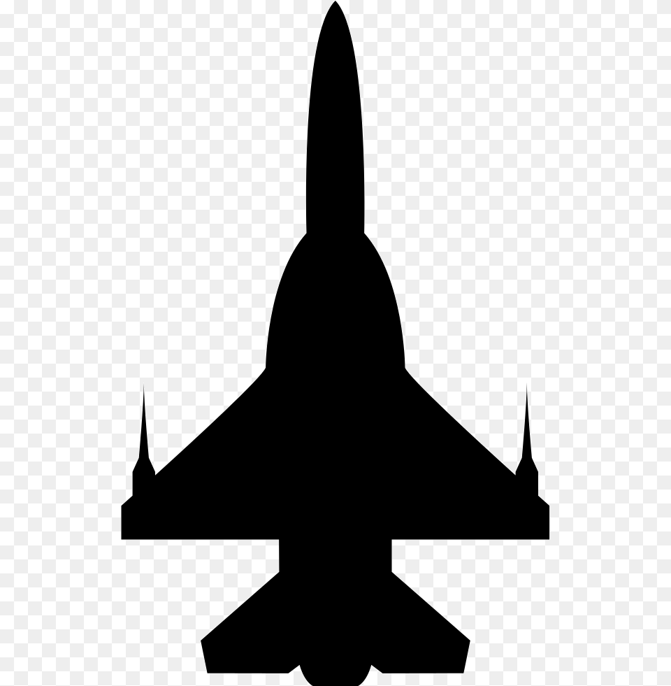 Airplane Silhouette Icon Free Download, Aircraft, Rocket, Transportation, Vehicle Png