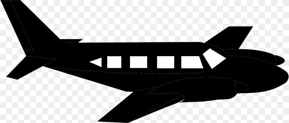 Airplane Stock Photo Illustration Of An Airplane Plane Silhouette No Background, Stencil, Aircraft, Airliner, Transportation Free Png