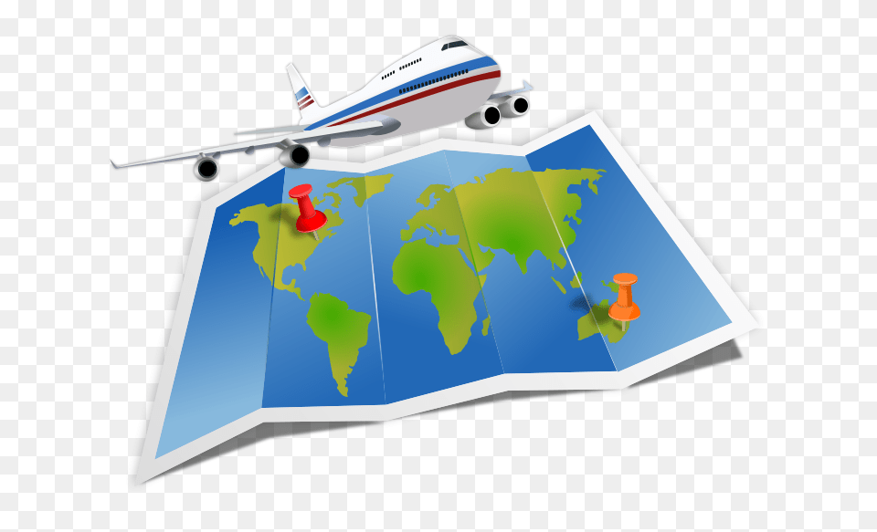 Airplane Tour Clipart, Aircraft, Transportation, Vehicle, Airliner Png Image