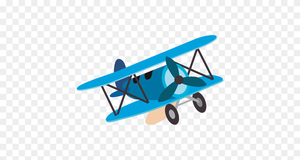 Airplane Toy Cartoon, Aircraft, Transportation, Vehicle, Biplane Free Png Download
