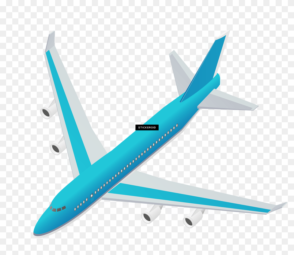Airplane Transportation Transparent Aircraft, Airliner, Vehicle, Flight Png Image