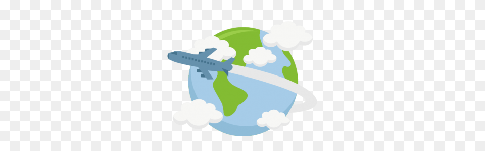 Airplane Travel Clip Art Airplane Travel Clipart Download, Astronomy, Outer Space, Planet, Globe Free Png