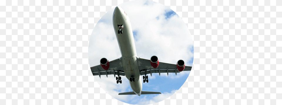 Airplane Virgin Atlantic A340, Aircraft, Airliner, Flight, Transportation Png Image