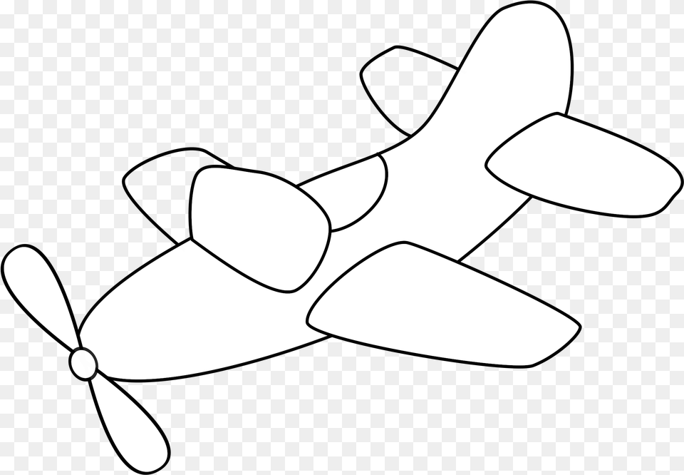 Airplane With Propeller Clip Arts Airplane, Machine, Appliance, Ceiling Fan, Device Png