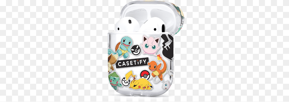 Airpod Case Casetify Pokemon Stickers Airpod Case, Jar, Bottle, Shaker Free Png