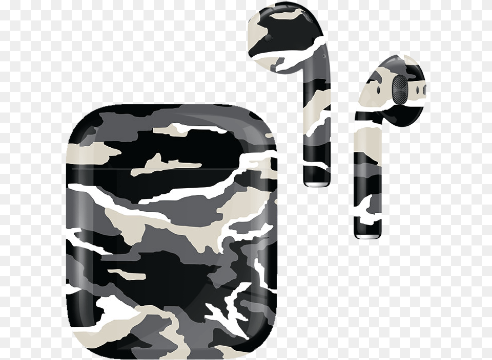 Airpods Army Camo Monochrome, Military, Military Uniform, Camouflage, Adult Png