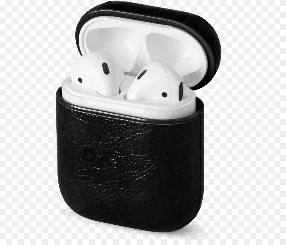 Airpods Cases Leather Black Free Png