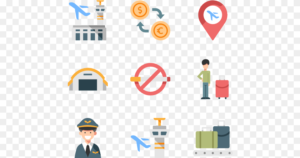 Airport Icon, Adult, Male, Man, Person Png Image