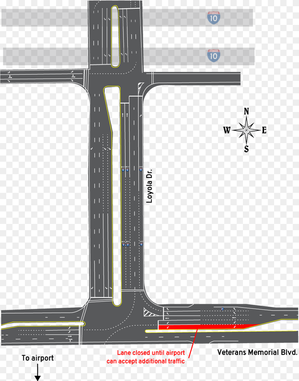 Airport Roadclass Img Responsive Lazyload Letterbox 10 Loyola Drive Interchange, Intersection, Road, Terminal, Airfield Free Transparent Png