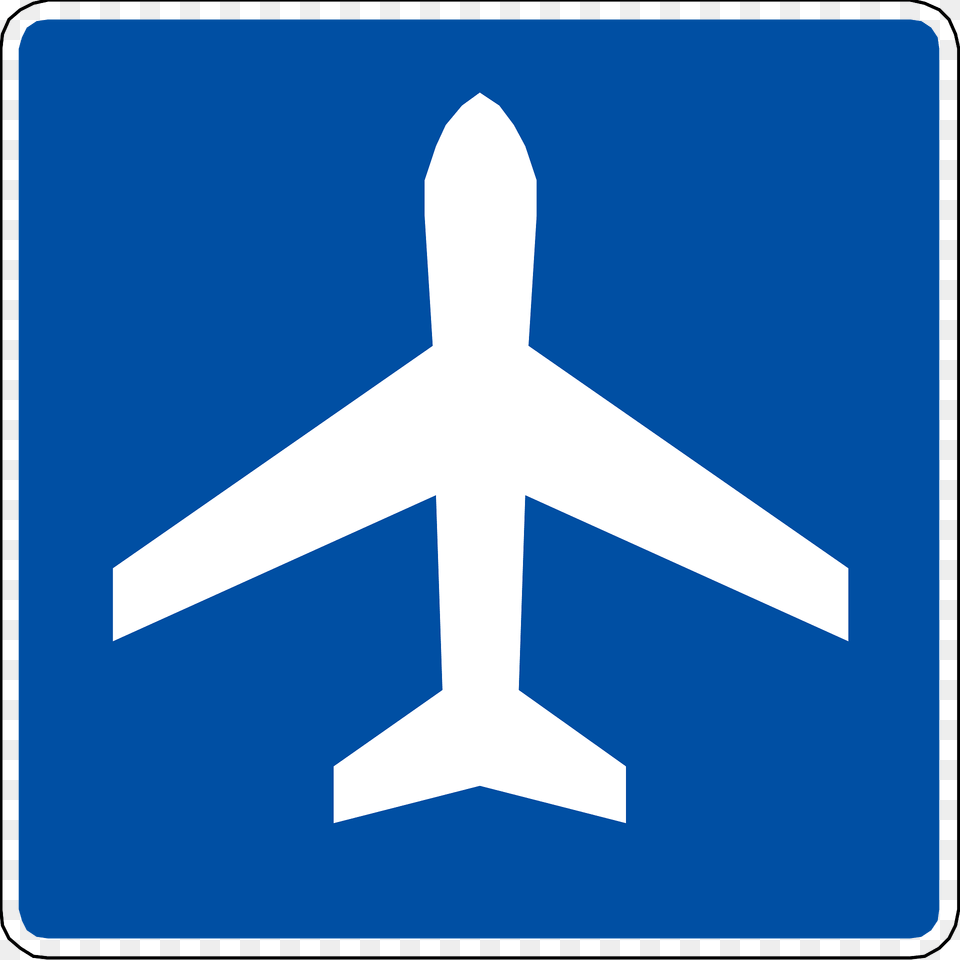 Airport Sign In Quebec Clipart, Aircraft, Airliner, Airplane, Transportation Free Png