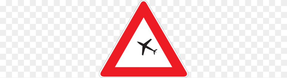 Airport Symbol Clip Art, Sign, Road Sign Free Png Download