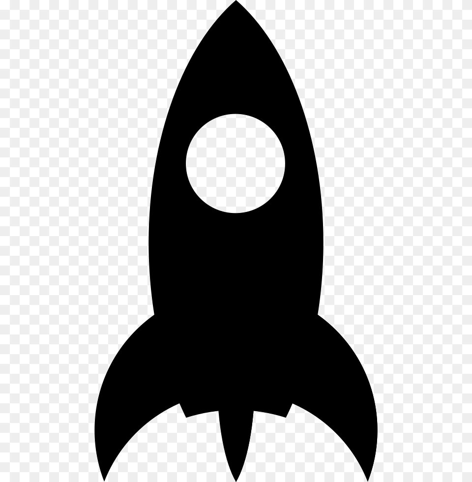 Airship Black Rocket Clipart, Stencil, Silhouette, Animal, Fish Png Image