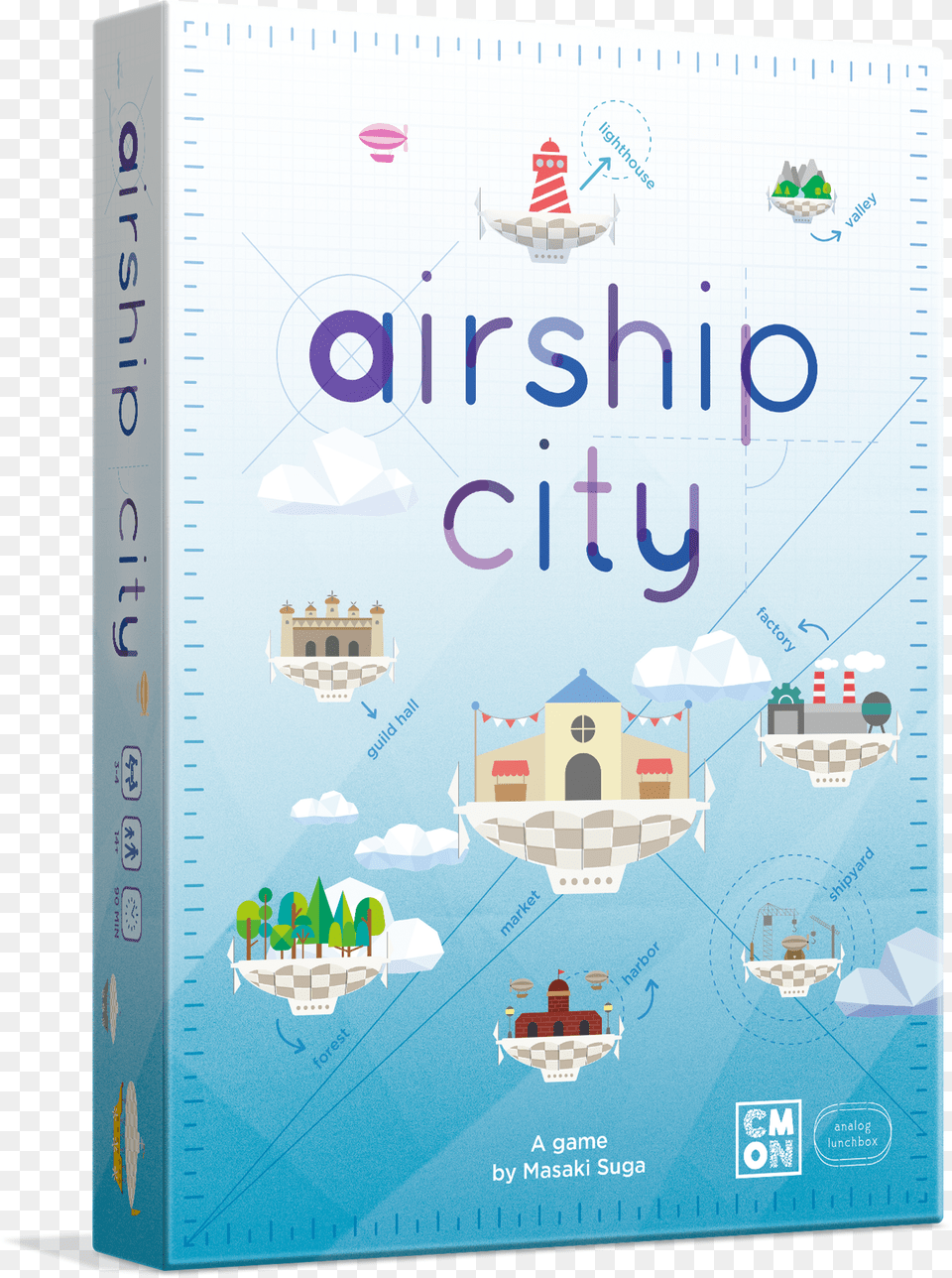 Airship City Png Image