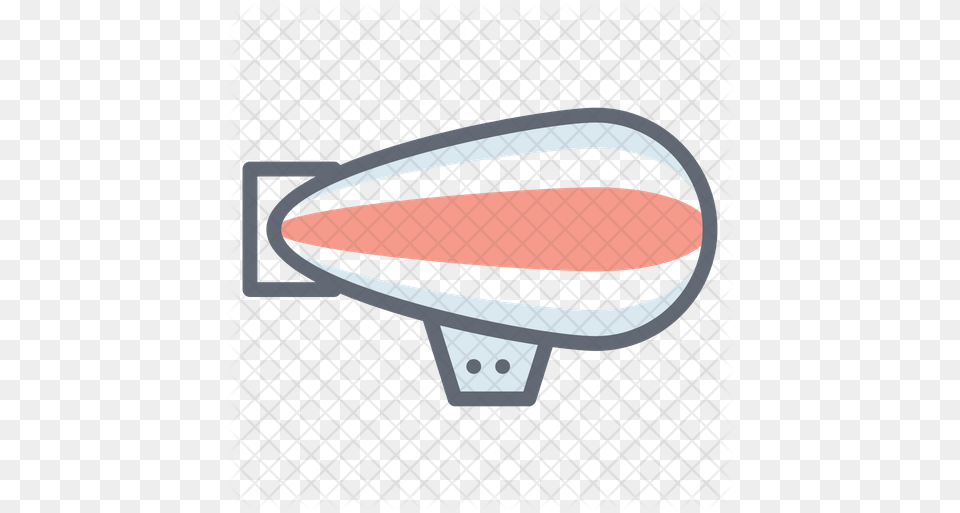 Airship Icon Rigid Airship, Aircraft, Transportation, Vehicle, Mailbox Free Transparent Png