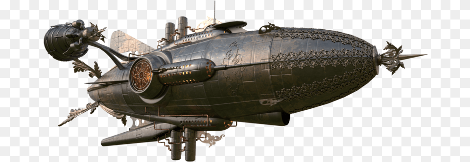 Airship Transparent, Aircraft, Airplane, Transportation, Vehicle Png Image