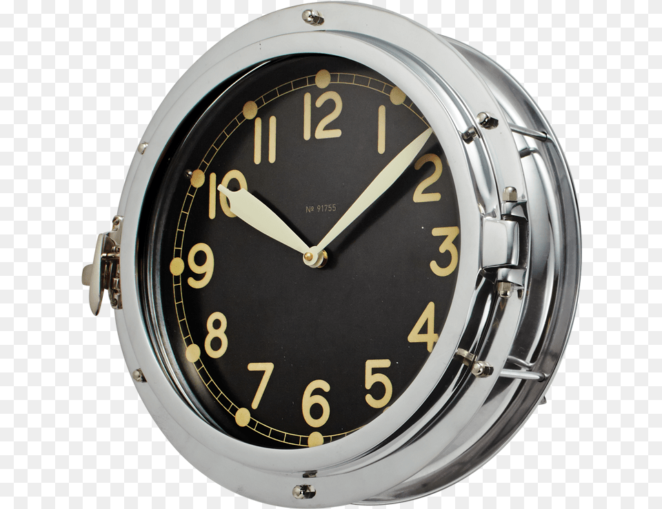 Airship Wall Clock Aluminum Clock, Wristwatch, Wall Clock, Analog Clock Free Png Download
