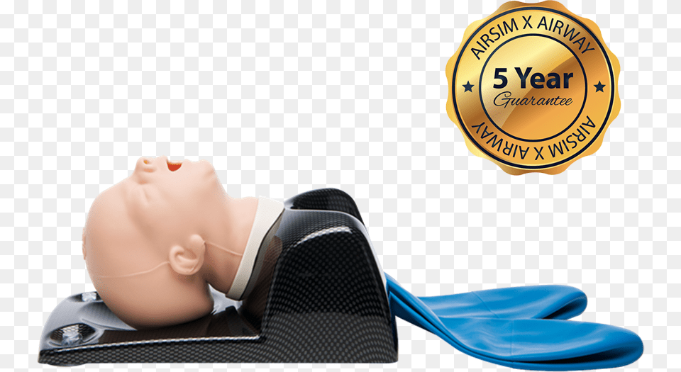Airsim Baby X Infant Airway Management Training Manikin Airway Management, Person, Sleeping, Head Png