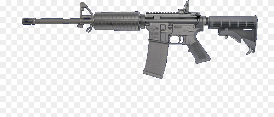 Airsoft Gun Ar 15 Transparent Background, Firearm, Rifle, Weapon Free Png Download