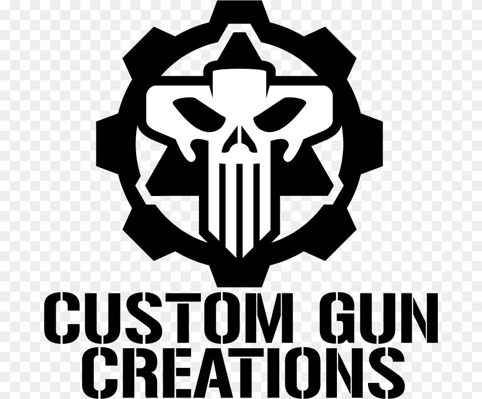 Airsoft Gun Team Logo, Emblem, Symbol, Cross, Stencil Free Transparent Png